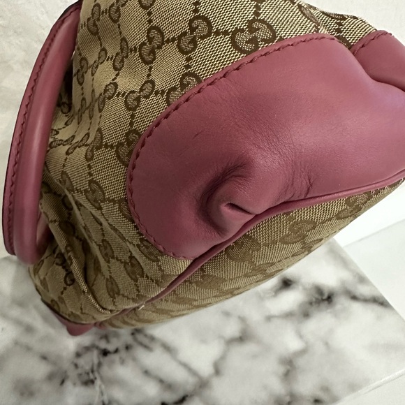 Gucci 2 way canvas Sukey Tote - Picture 5 of 16